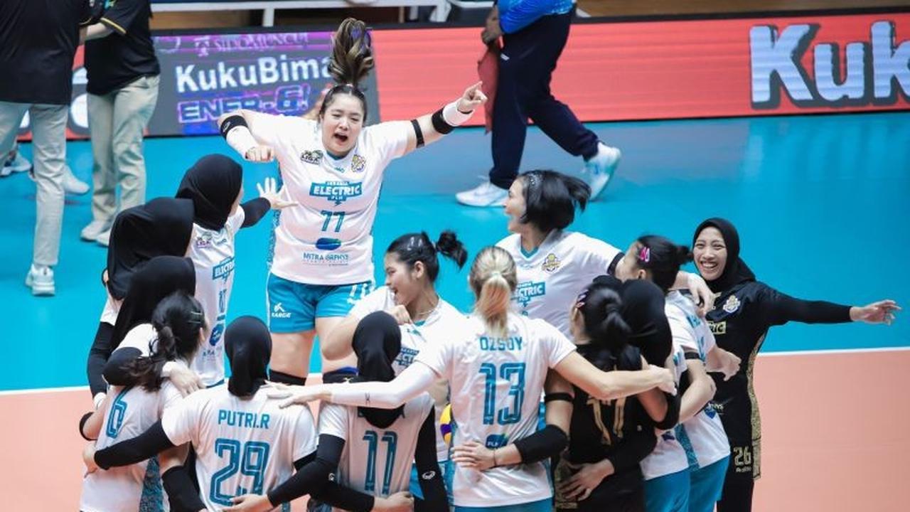 Jakarta Electric PLN Kokoh di Papan Atas Proliga 2026 Usai Kalahkan Popsivo