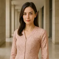 Inspirasi Model Batik Slimfit Wanita (created by AI)