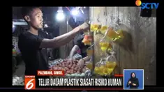 Meski telah terbungkus plastik, resiko terkontaminasi kuman masih ada.
