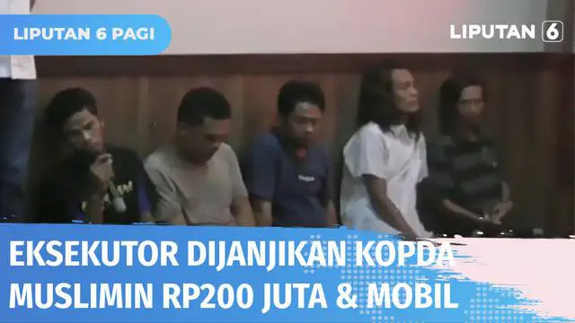 Pengakuan mengejutkan terlontar dari pelaku penembakan istri anggota TNI, di Semarang, Jawa Tengah. Sang eksekutor yang ternyata kenal dengan korban mengaku hanya menembak di bagian perut, karena tak tega menembak kepala korban.