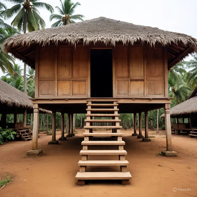 Desain Rumah Sederhana Panggung Anti Banjir