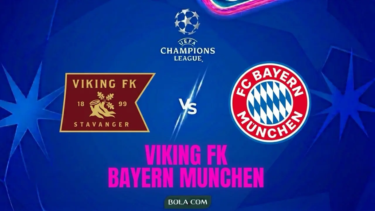 Ilustrasi Viking FK Vs Bayern Munchen