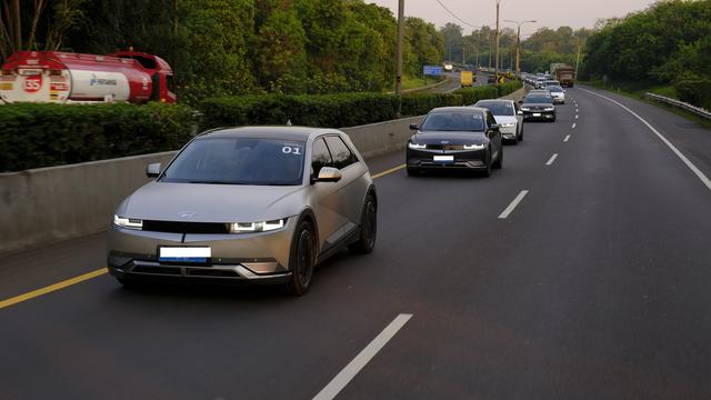 Hyundai Ioniq 5 Berhasil Jajal Rute Jakarta Cikole Pulang Pergi Tanpa Mengisi Baterai (ist)
