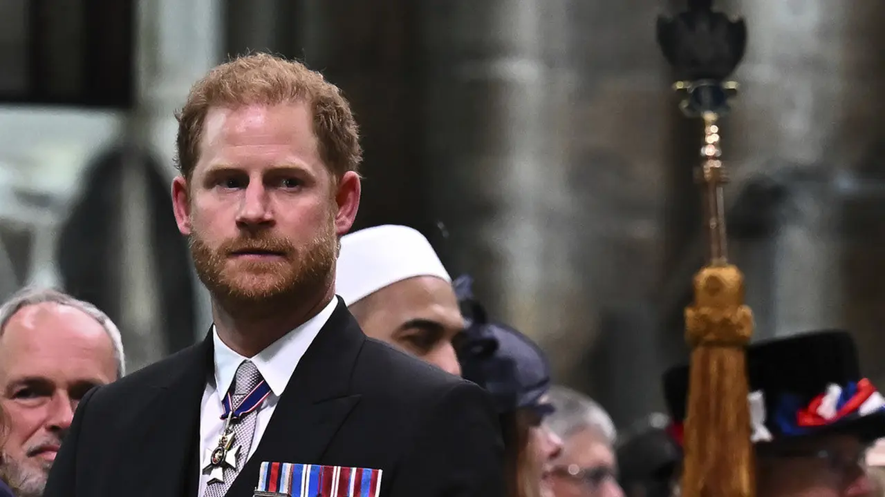 Pangeran Harry. (Ben Stansall/POOL photo via AP)