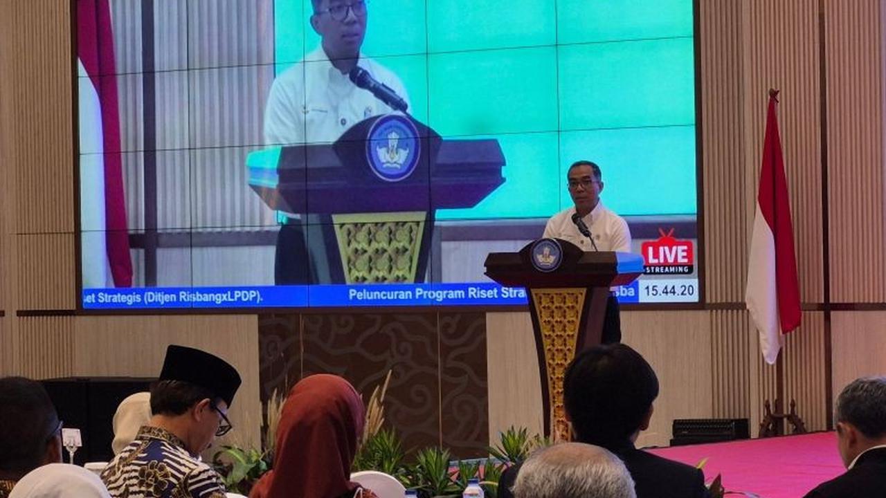 Mendiktisaintek: Indonesia Pernah Jadi 'Macan Asia', Kini Butuh Lompatan Industri Sains dan Teknologi