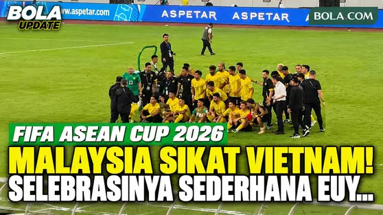 Malaysia Sikat Vietnam 1-0, Selebrasi Sederhana Usai Amankan Peringkat 3 FIFA ASEAN Cup 2026