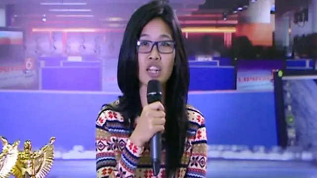 Rani Ahmad Pengunjung dan Peserta Presenter di Indonesia Broadcaster Expo 2013