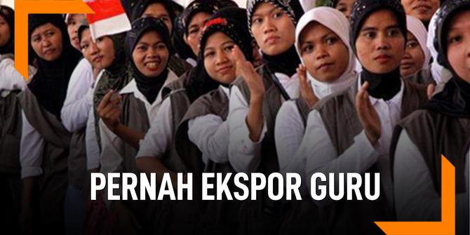 VIDEO: Bangga, Indonesia Pernah Ekspor Guru ke Negeri Jiran