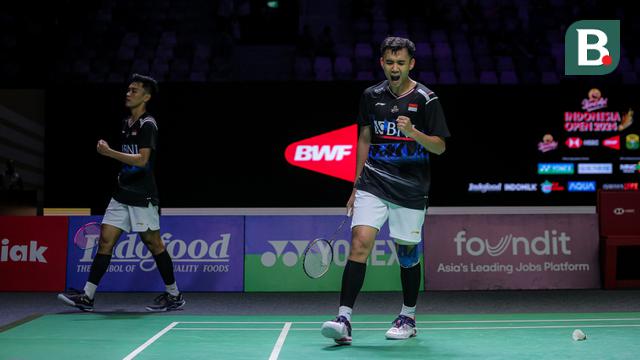 Muhammad Shohibul Fikri/Bagas Maulana: Babak Perempatfinal Indonesia Open 2024