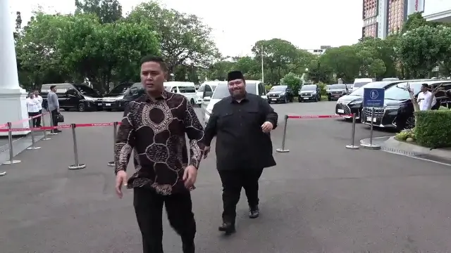 Cucu Presiden pertama RI, Soekarno, Didi Mahardika, bertemu dengan Presiden Prabowo Subianto di Istana Kepresidenan, Jakarta, pada Senin (25/11) sore.