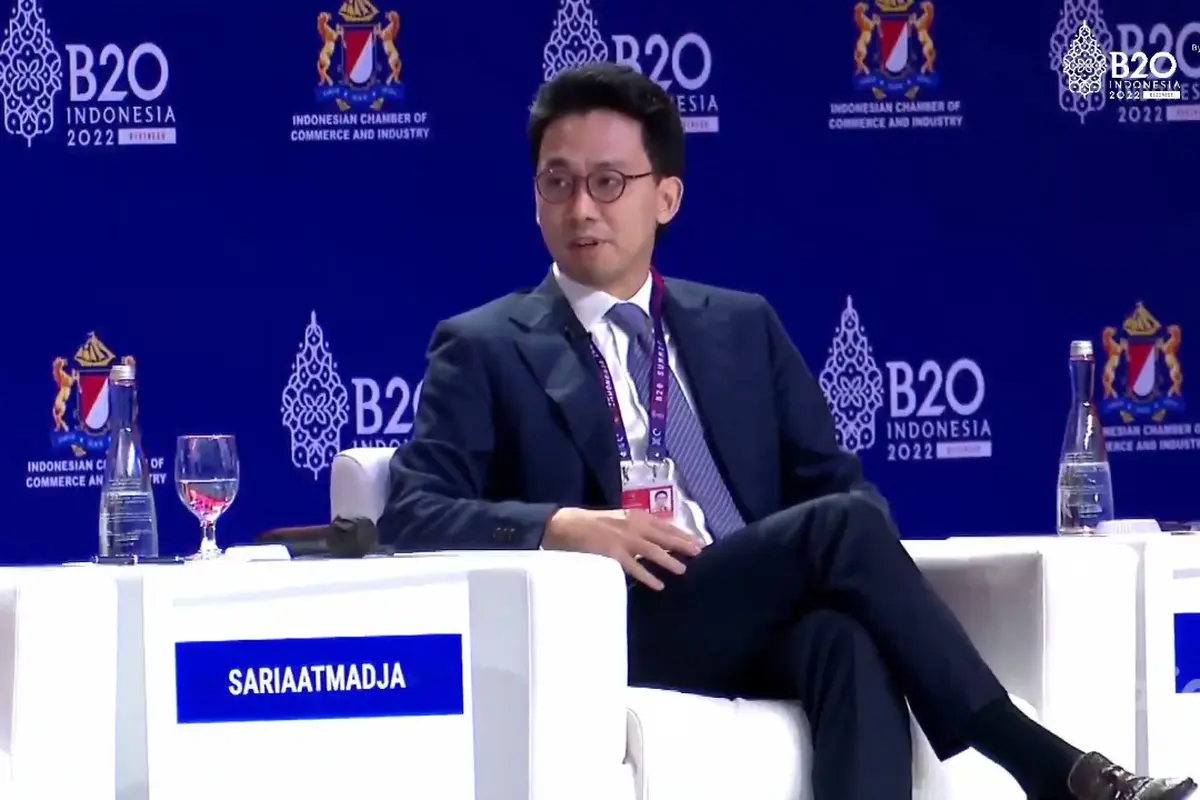 Hadir Dalam Ajang B20, Presdir Grup Emtek Alvin Sariaatmadja Apresiasi Kebijakan Presiden Jokowi