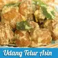 Hidangan udang telur asin yang biasa kita jumpai di restoran Chinese food kini dapat Anda wujudkan sendiri di rumah untuk berbuka puasa bersama keluarga. (Foto: Kokiku Tv)