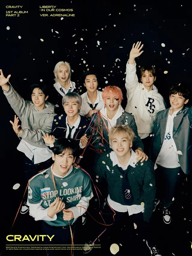 Cravity. (Starship Entertainment via Soompi)