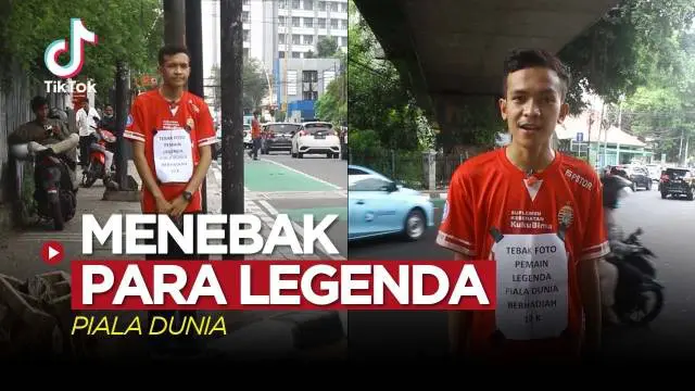 VIDEO TikTok Bola: Tebak Gambar Legenda Piala Dunia, Pemain Legendaris Ukraina Ternyata Bisa Tertebak