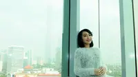 Rini Wulandari saat berkunjung ke kantor redaksi Liputan6.com, SCTV Tower, Senayan, Jakarta Pusat, Senin (3/11/2014). (Liputan6.com/Andrian Martinus Tunay)