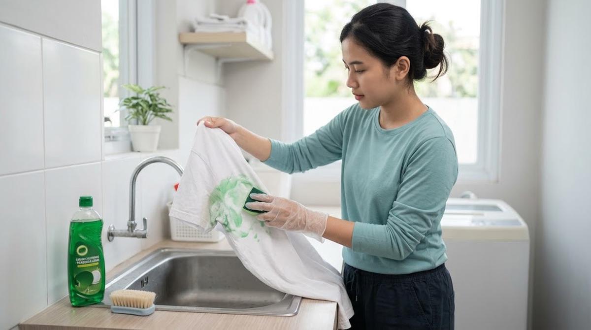 Cara Menghilangkan Noda Deodorant di Baju