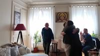 Potret Ruang Tamu Rumah Alyssa Daguise di Paris (Foto: YouTube The ALs)