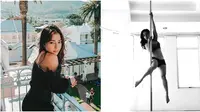 Nikita Willy saat pole dance (Sumber: Instagram/nikitawillyofficial94)