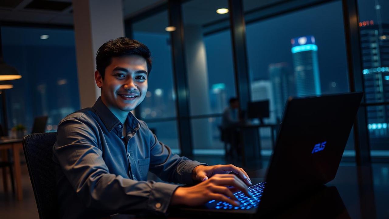 cara menyalakan lampu keyboard laptop asus