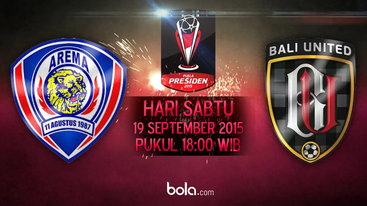 Piala Presiden 2015: Arema Cronus vs Bali United (Bola.com/Samsul Hadi)