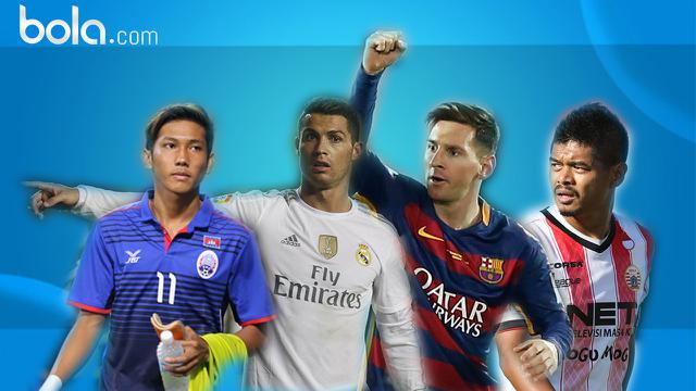 Cristiano Ronaldo dan Lionel Messi