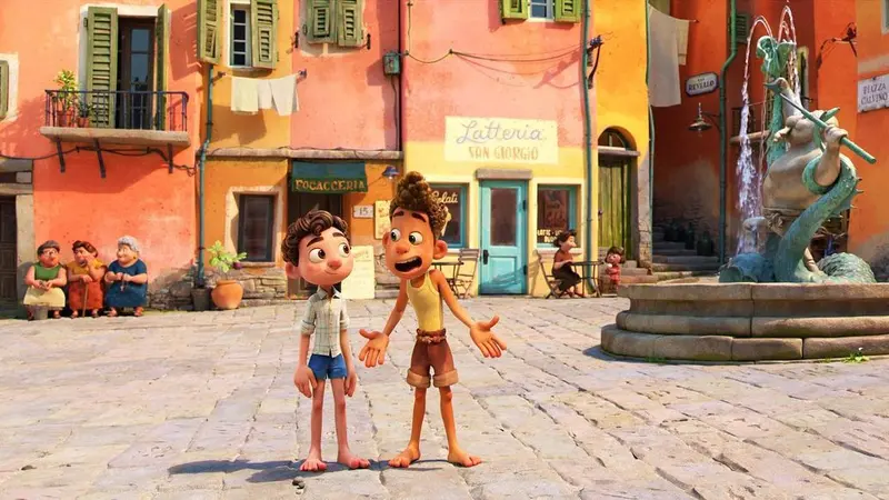 Film animasi Luca. (Disney Pixar via Instagram/ pixarluca)