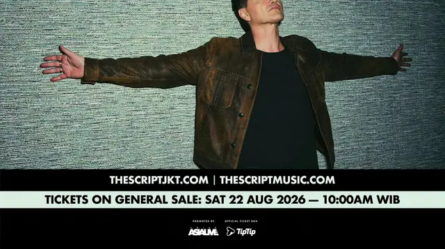Konser The Script di Indonesia 2027 Digelar 3 April, Tiket Mulai Rp 650 Ribu
