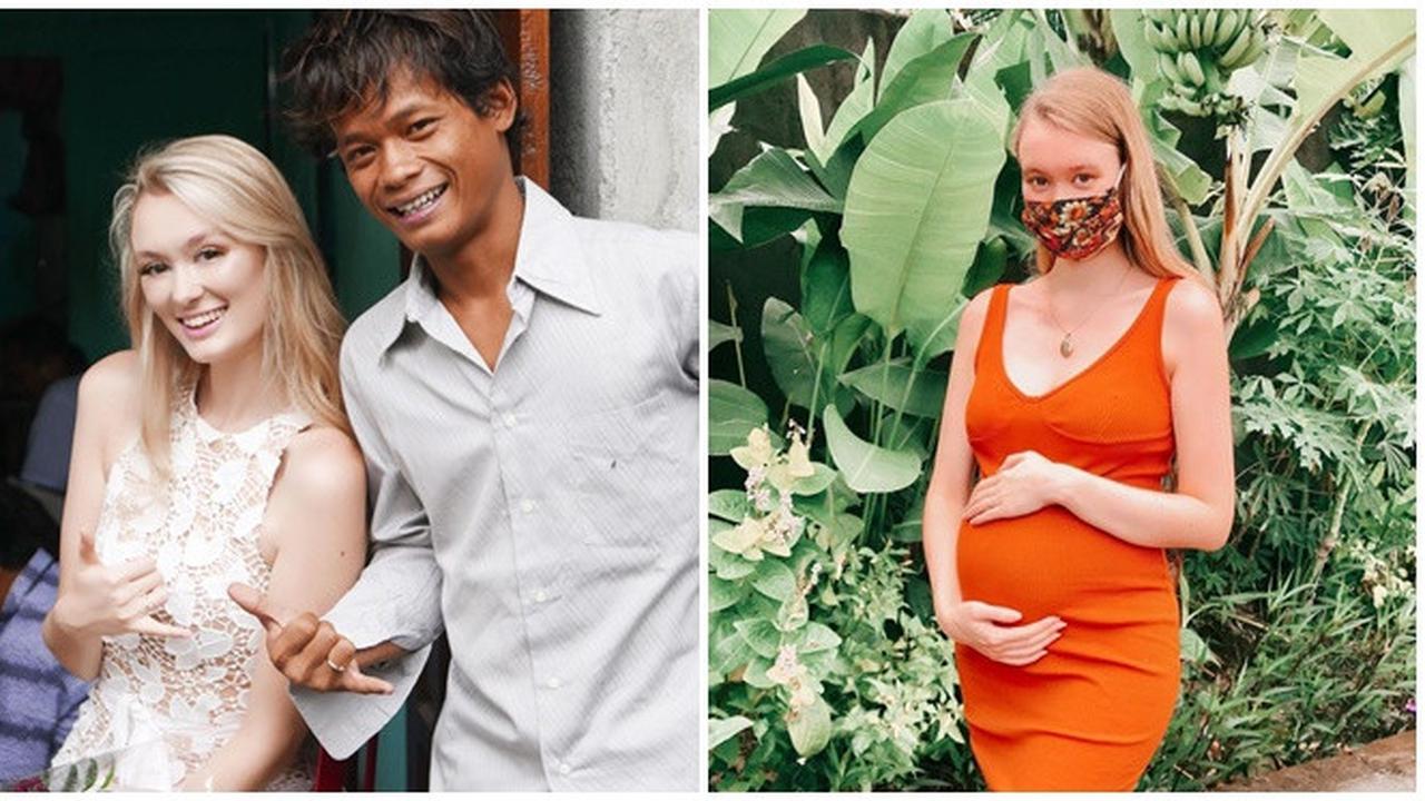Sedang Hamil, Ini 6 Potret Baby Bump Polly Alexandria Bule yang Nikahi Pria Muntilan