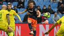 Joris Chotard telah membuat banyak orang terkesan pada musim ini di Ligue 1. Pemuda 20 tahun mampu tampil gemilang sebagai geladang Montpellier HSC. Chotard juga memiliki catatan 2123 menit bermain dengan 27 penampilan. (AFP/Pascal Guyot)