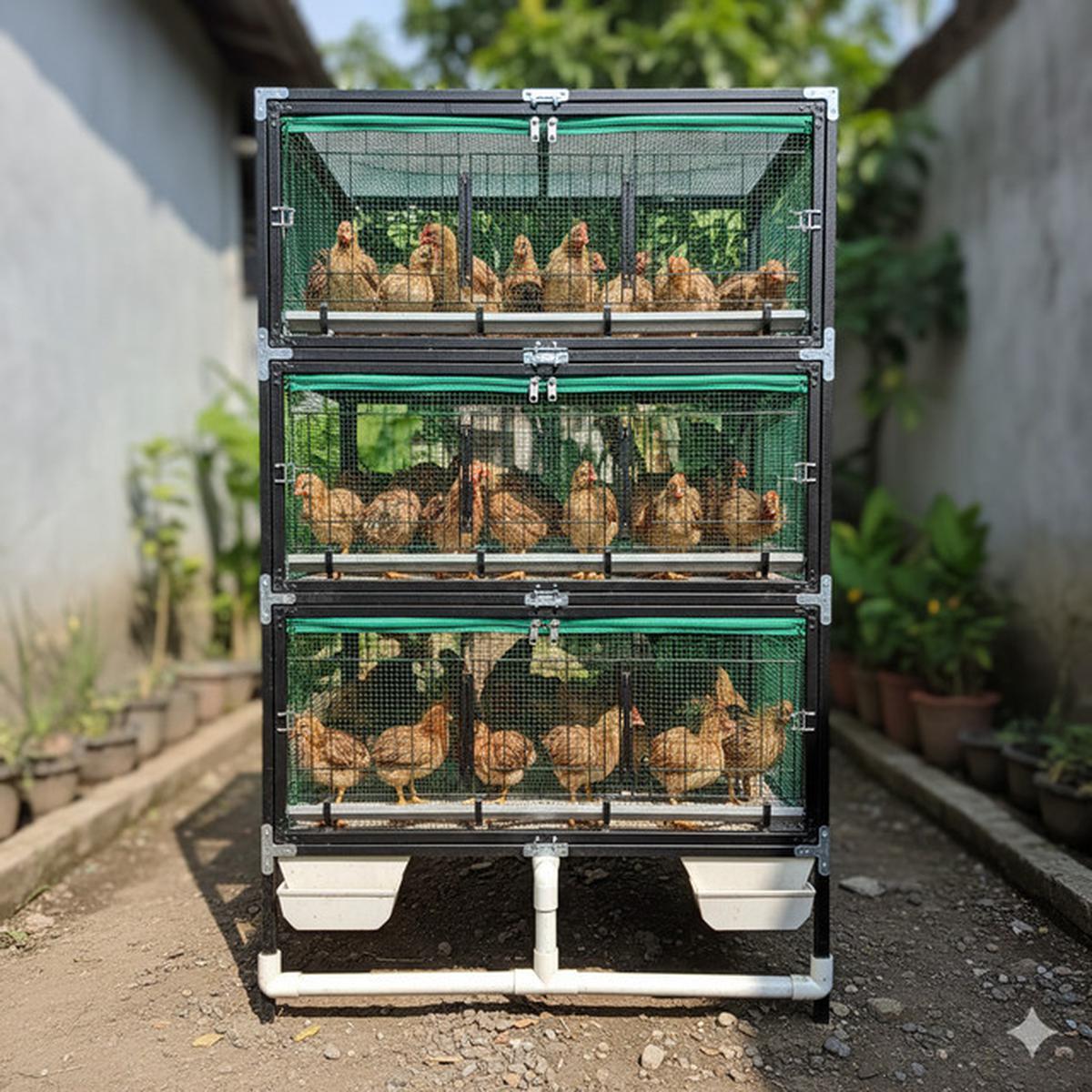 9 Desain Kandang Ayam Baja Ringan: Solusi Modern untuk Peternakan Rumahan