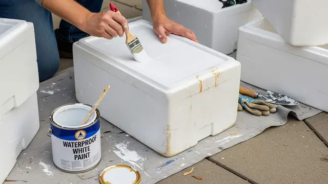 Cara Buat Kebun Hidroponik dari Box Styrofoam Bekas
