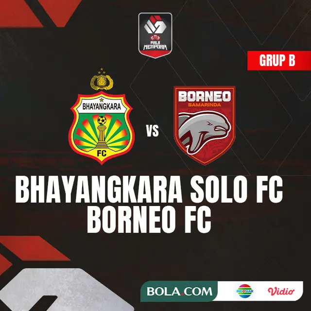 Piala Menpora - Bhayangkara Solo FC Vs Borneo FC