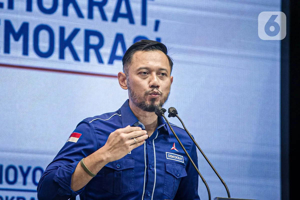 FOTO: AHY Berikan Tanggapan Terkait KLB Demokrat