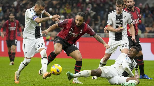 Liga Italia AC Milan vs Udinese