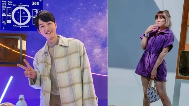 Song Joong Ki - Chika Jessica (Foto: Instagram/@chikajessica88 @hi_songjoongki)