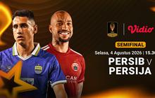 Persib vs Persija - Piala Presiden Semifinal: Duel Antara Dua Pelatih Baru di Vidio