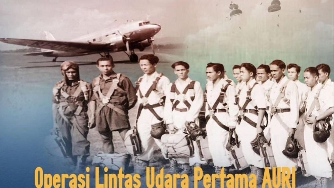 Adapun 13 anggota pasukan payung AURI di antaranya Iskandar, Dachlan, J. Bitak, C. Willem, J. Darius, Achmad Kosasih, Bachrie, Ali Akbar, M. Aminuddin, Emanuel, Morawi, Opsir Muda Udara Harry Hadisoemantri dan Sersan Udara Soejoto. <br>