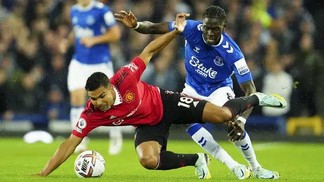 Ronaldo Cetak Gol, Manchester United Kalahkan Tuan Rumah Everton