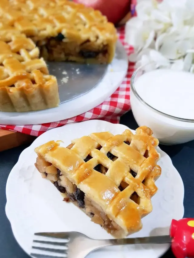 ilustrasi resep kreasi pie buah cocok untuk hidangan ulang tahun/ Instagram: @meina83