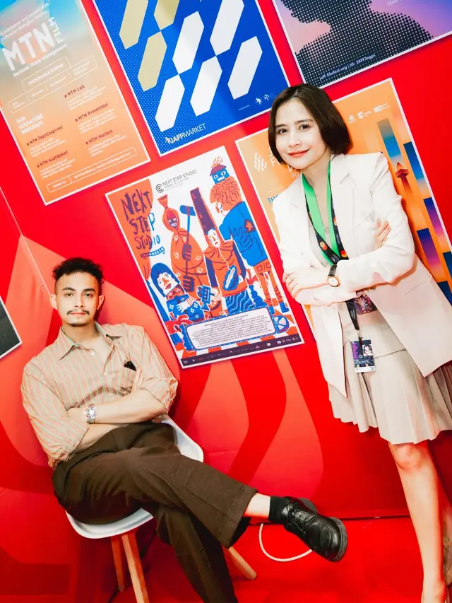 Hari Pertama Hadiri Festival Film Cannes, Gaya Couple Prilly Latuconsina dan Omara Esteghlal Bak Pasangan Penuh Karisma