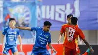 PSIM Yogyakarta bermain imbang 0-0 saat menjamu Persijap Jepara di pekan kelima Pegdadaian Liga 2 di Stadion Mandala Krida, Yogyakarta, Rabu (2/10/2024) sore. ()