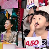 Keseruan Live 12.12 Aurel bersama Keluarga (Instagram/@aurelie.hermansyah)