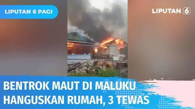 Warga dua desa di Kecamatan Pulau Haruku, Maluku Tengah terlibat bentrok. Akibatnya sejumlah rumah dibakar dan tiga orang dilaporkan tewas. Pihak Kepolisian saat ini berupaya untuk menenangkan kedua kelompok dengan melibatkan tokoh masyarakat.