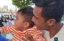 Momen Gemas Pratama Arhan Ngasuh Rayyanza di Korea, Minta Diajarin Nyanyi