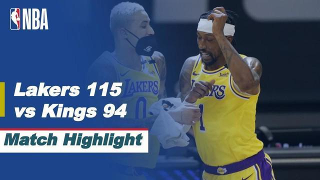 Berita Video Highlights NBA, LA Lakers Raih Kemenangan di Markas Sacramento Kings 115-94 (3/4/2021)
