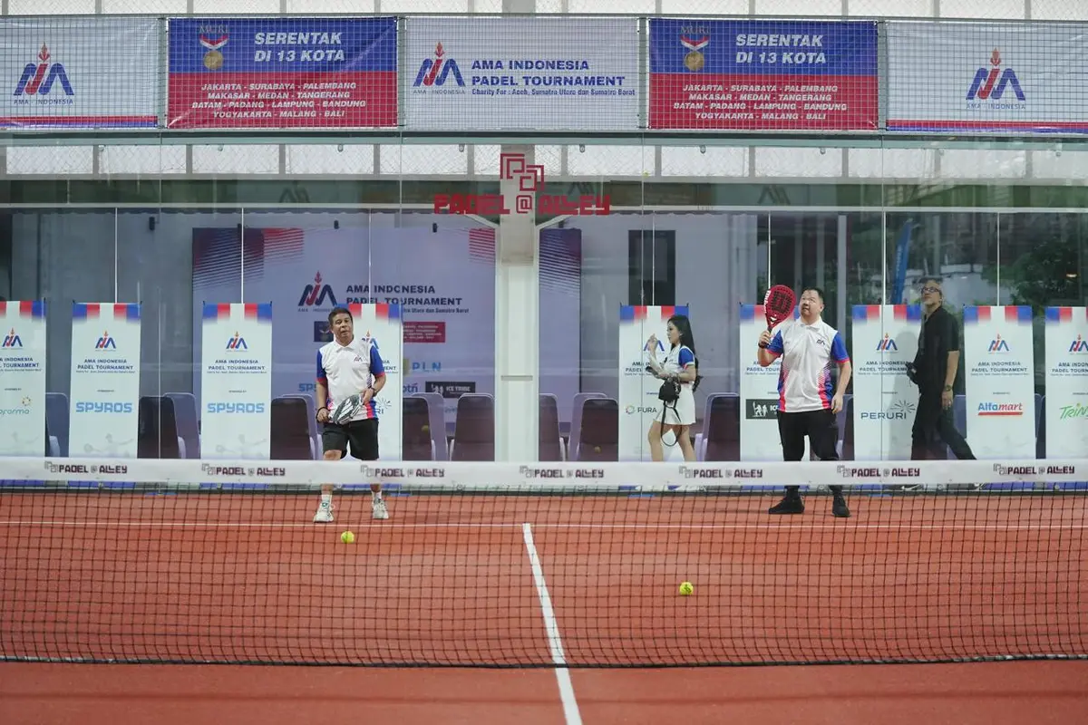 Turnamen Padel untuk Amal Digelar di 13 Kota, Pecahkan Rekor