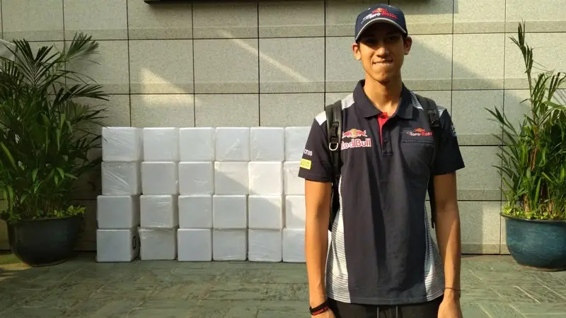 Sean Gelael, F1 GP Singapura 