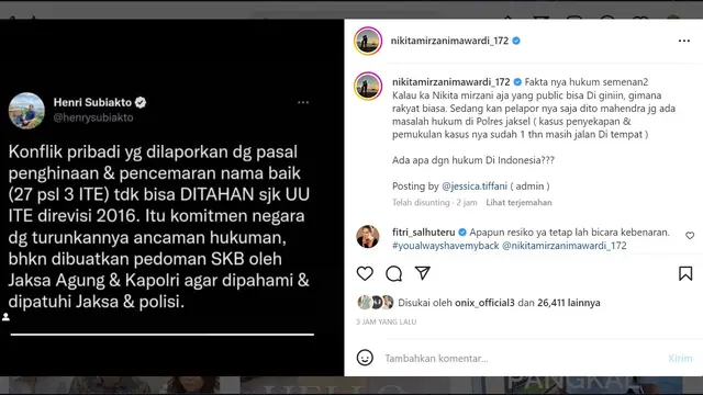 Keliuh Kesah Admin sekaligus Staf Nikita Mirzani di Media Sosial