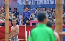 Kemeriahan perayaan 17 agustus SBY dan keluarga di Pacitan