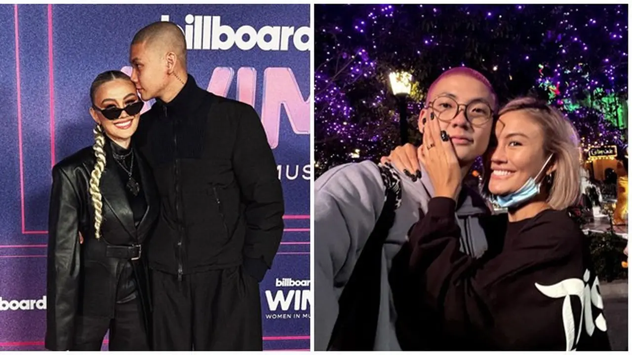 8 Potret Mesra Agnez Mo dan Adam Rosyadi, Makin Lengket